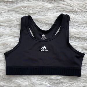 adidas | Black Techfit Racerback Sports Bra